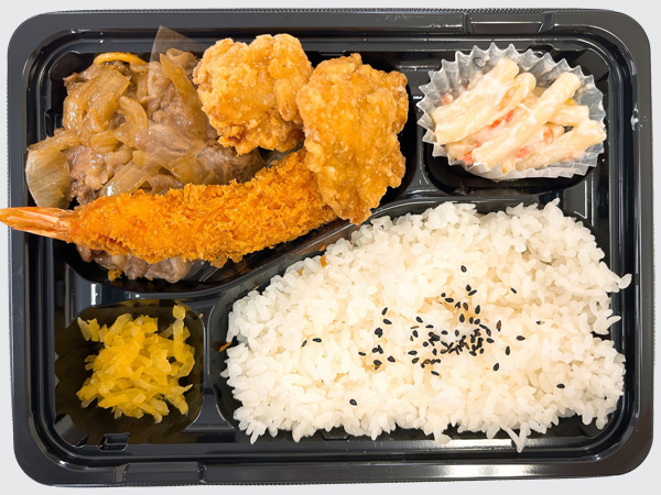 焼肉&えびから弁当
