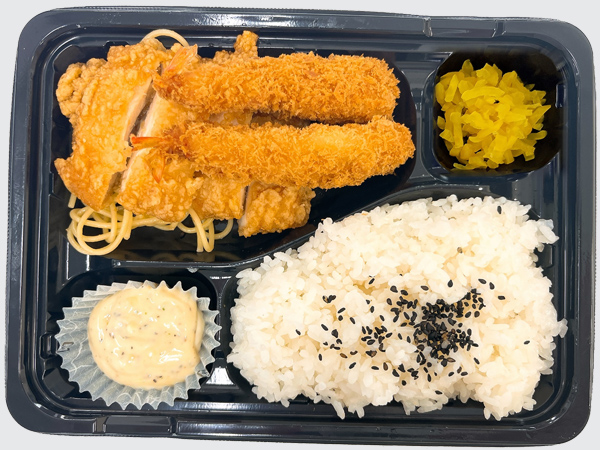 チキン南蛮&えびフライ弁当