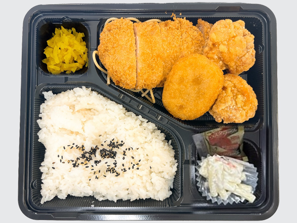 ロースカツ&コロから弁当