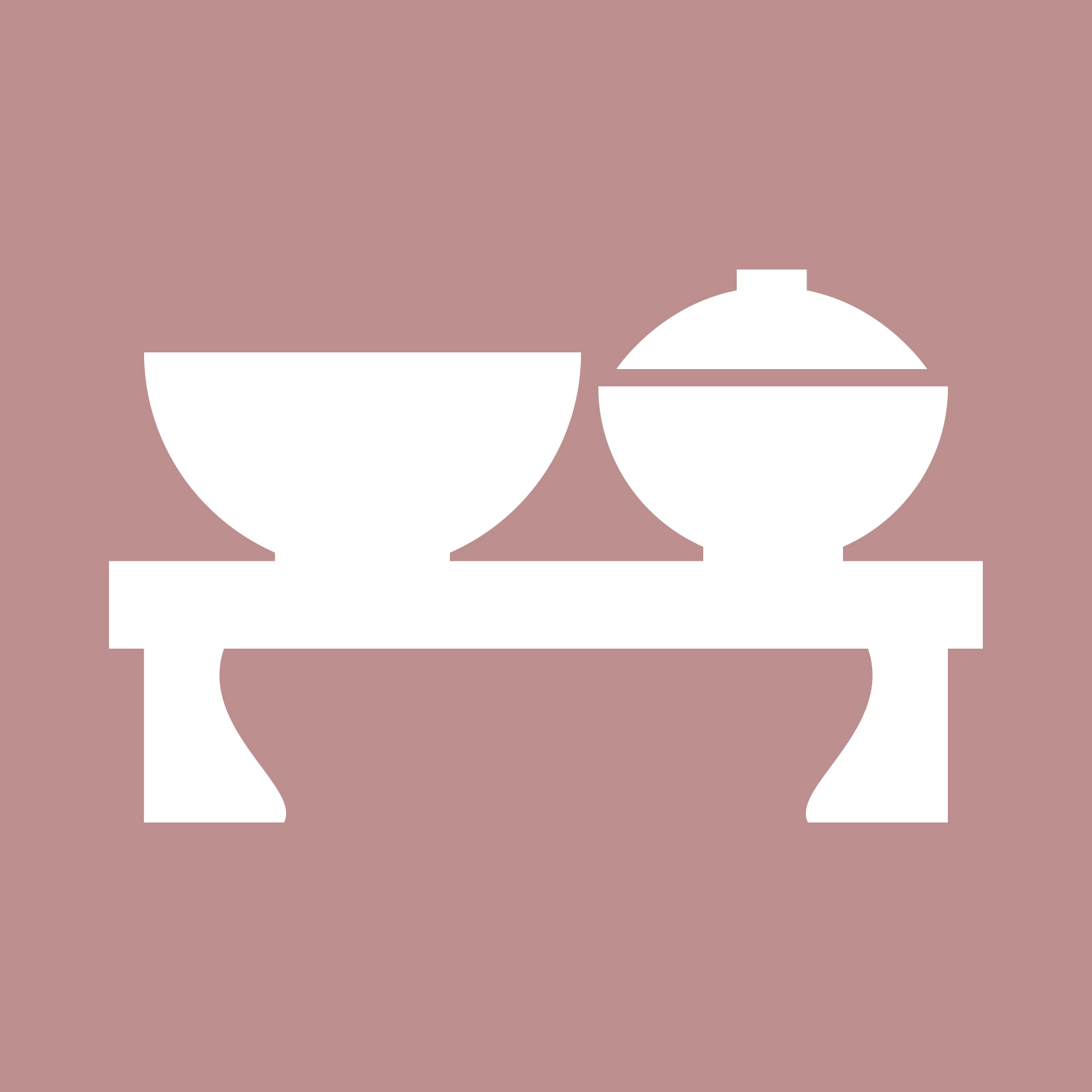 食べる誰かと楽しく食事をする